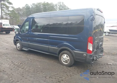 2021 Ford Transit-350 Passenger Van Xlt z USA, uszkodzony, nr VIN 1FDAX9CG4MKA42237